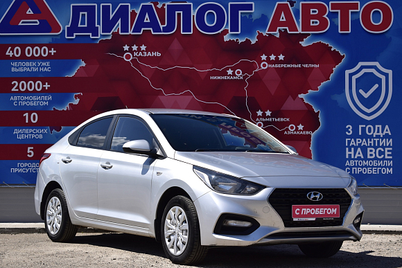 Hyundai Solaris Comfort + Advanced, 2017 года, пробег 170200 км