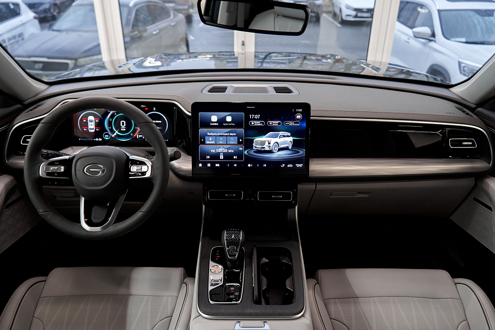 GAC GS8 GL (5 мест), серебряный