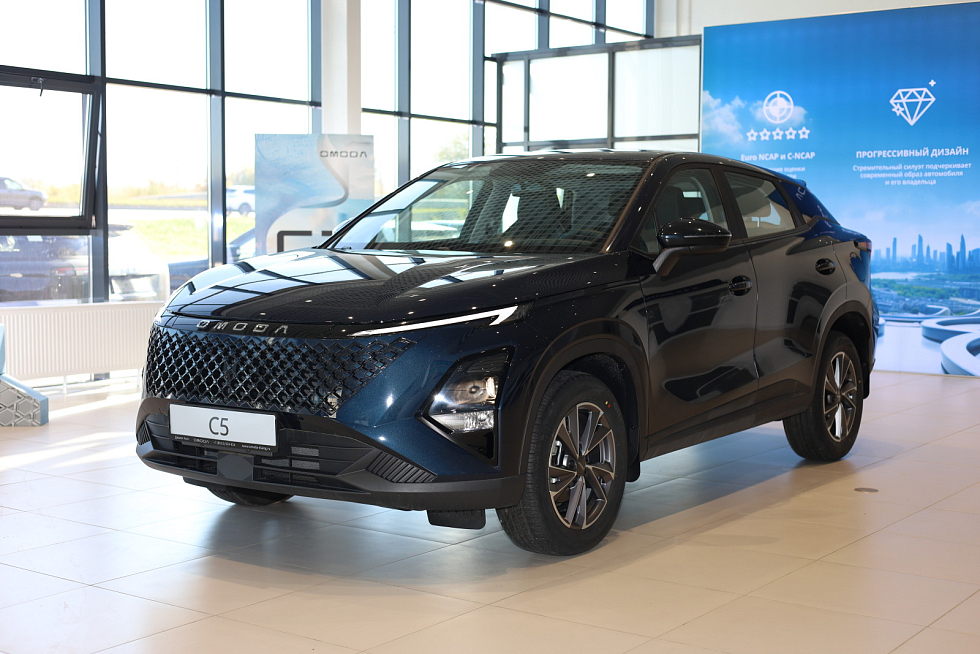 Omoda C5 Active, синий