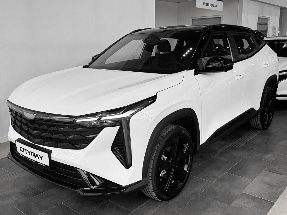 Geely Cityray Флагман, серебряный