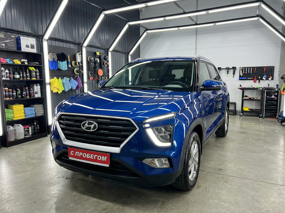 Hyundai Creta Prime, синий