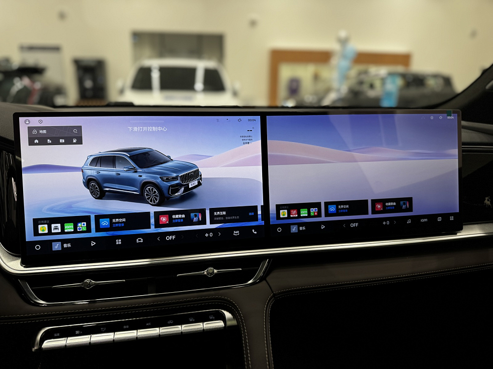 Geely Monjaro Full Moon (Xingyue L), белый