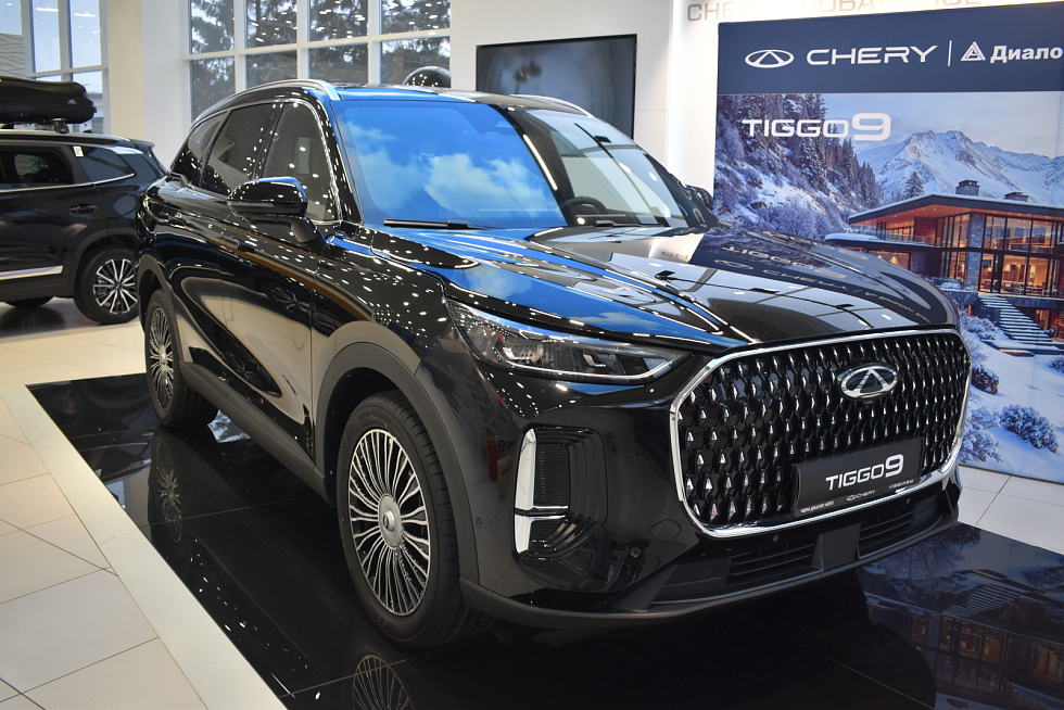 Chery Tiggo 9 Ultra, черный