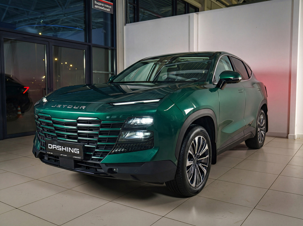 Jetour Dashing Люкс, зеленый