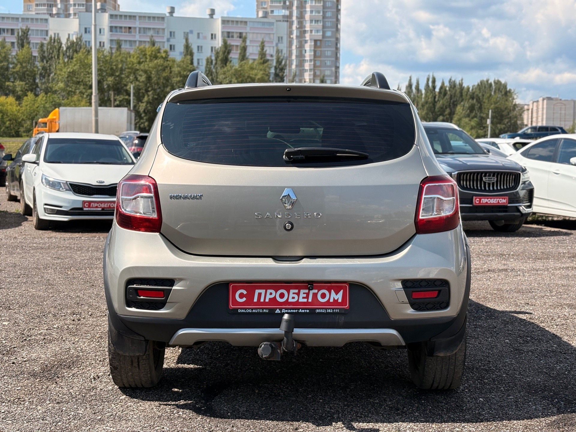Renault Sandero Privilege, 2017 года, пробег 96215 км