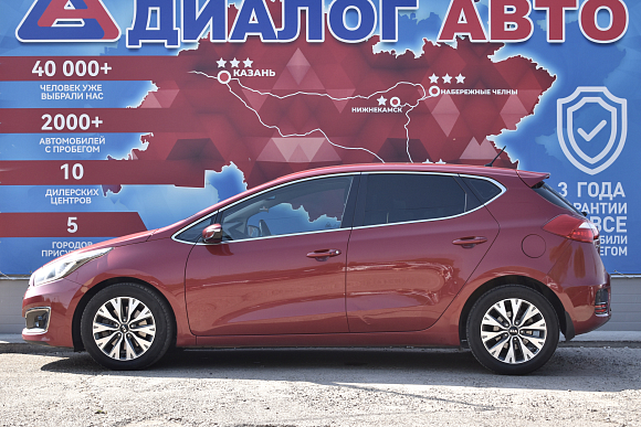 Kia Ceed Prestige, 2015 года, пробег 114000 км