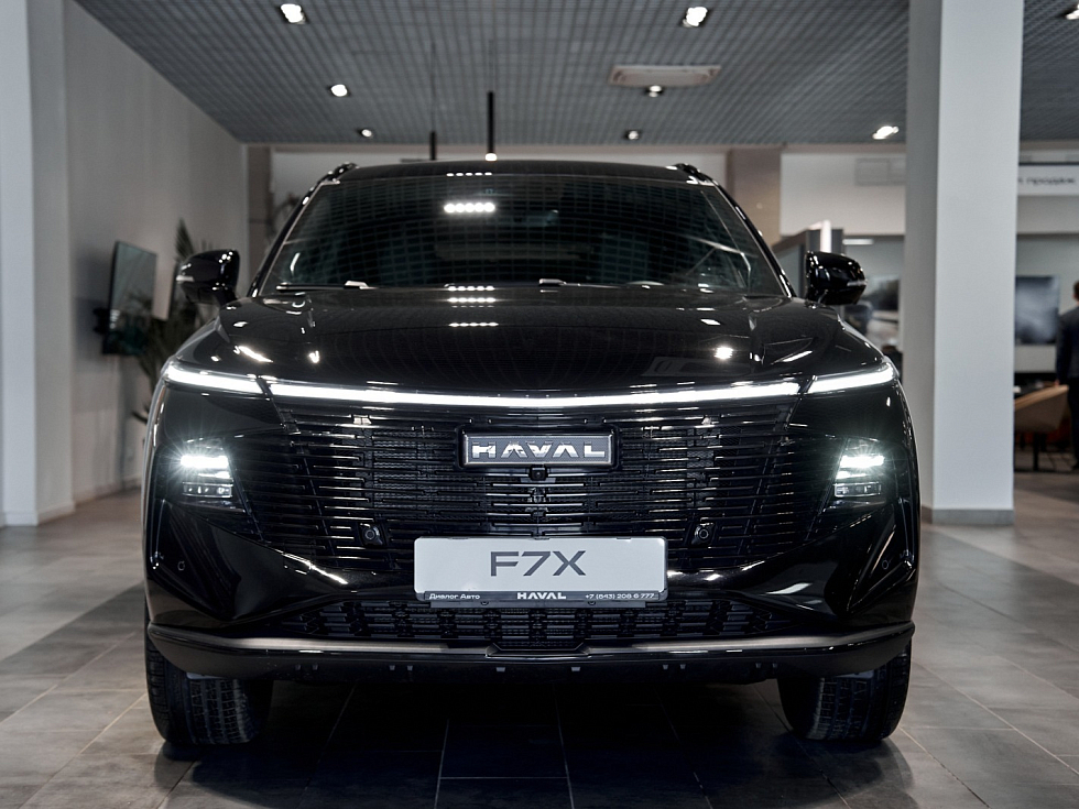 Haval F7x Техно +, голубой