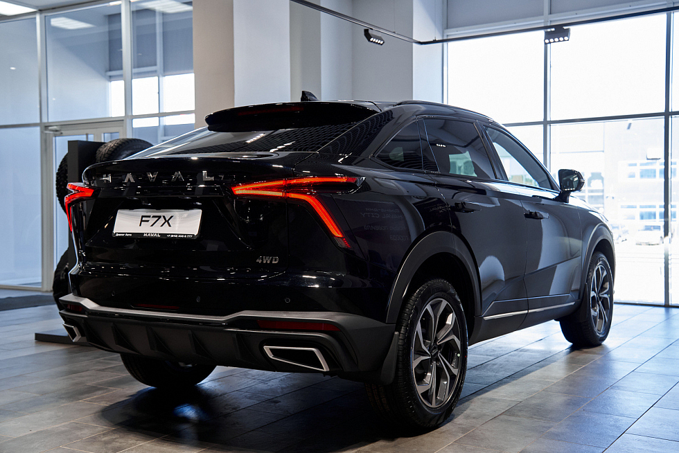 Haval F7x Техно +, голубой