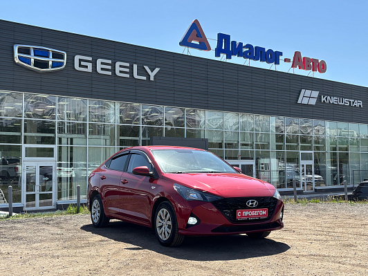 Hyundai Solaris Comfort, 2021 года, пробег 73000 км