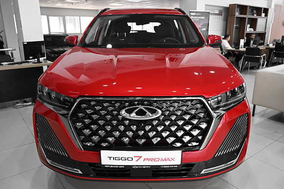 Chery Tiggo 7 Pro Max Prime AWD, красный