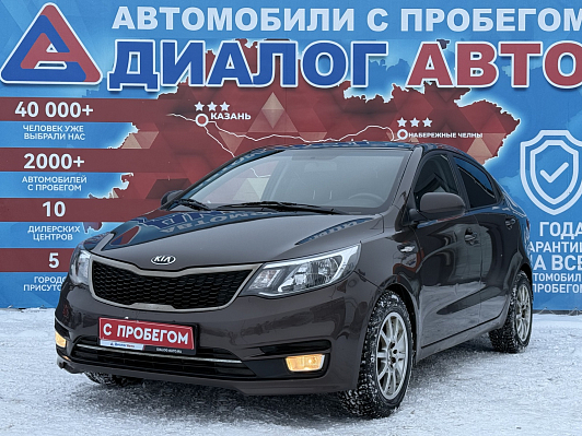 Kia Rio, 2015 года, пробег 135000 км