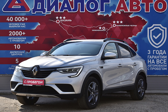 Renault Arkana Drive, 2021 года, пробег 61200 км
