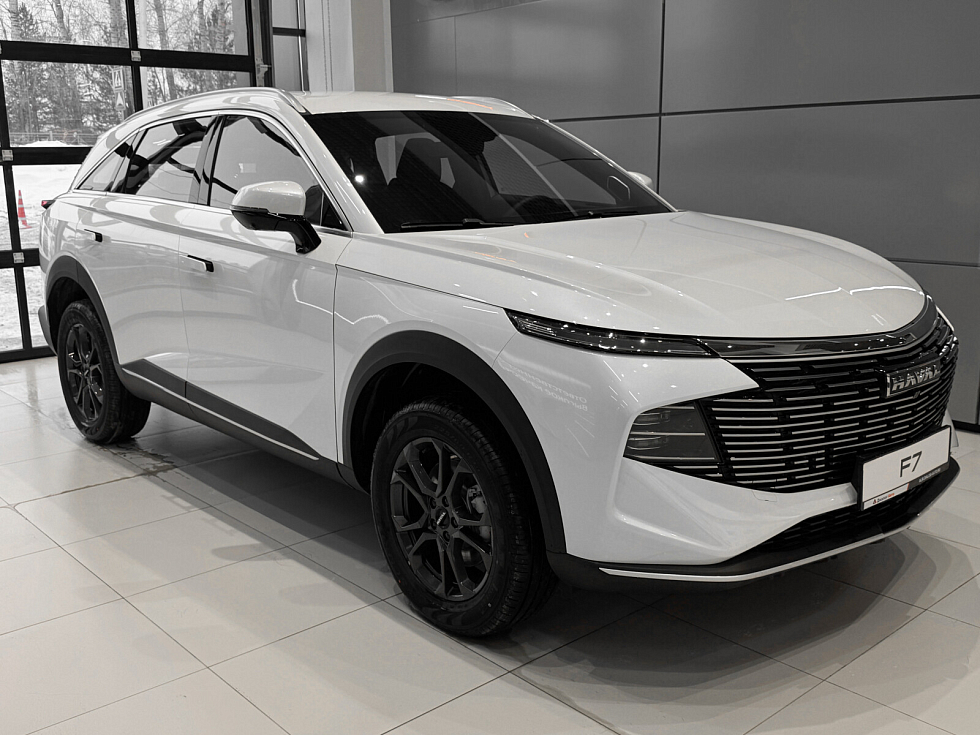 Haval F7 Премиум, белый