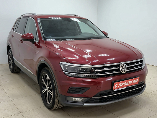Volkswagen Tiguan Exclusive, 2017 года, пробег 127884 км