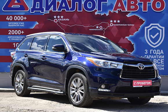 Toyota Highlander Люкс, 2014 года, пробег 166000 км