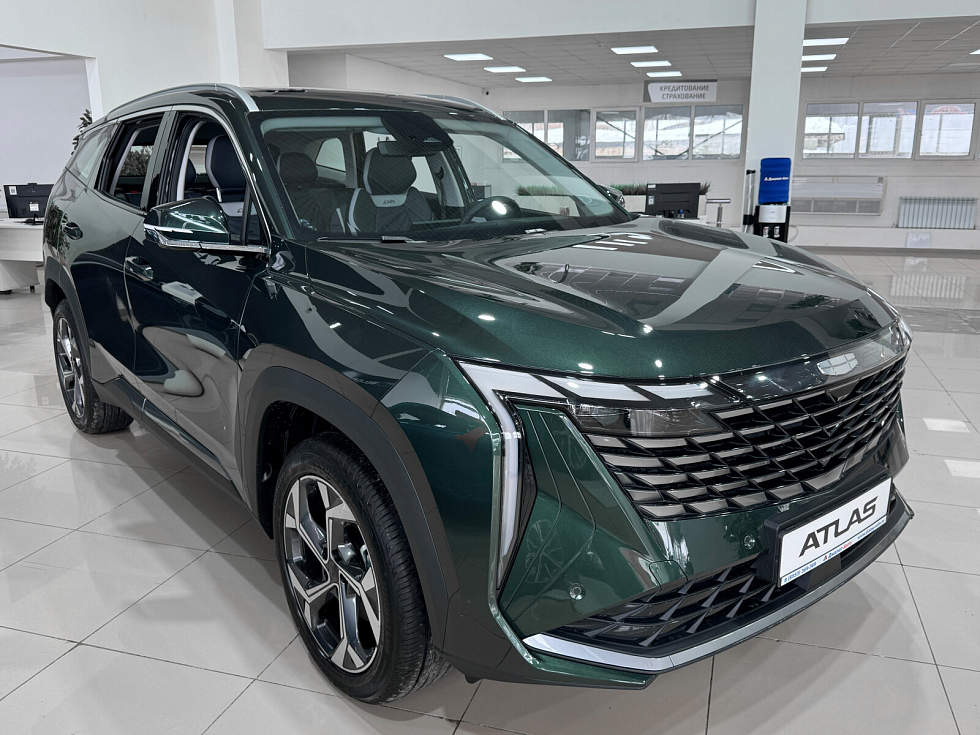 Geely Atlas Flagship Sport, зеленый