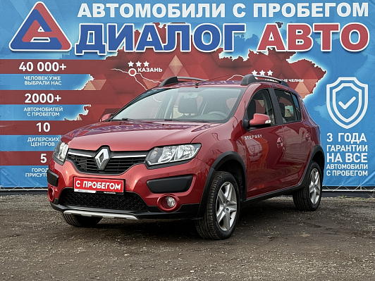 Renault Sandero Privilege, 2016 года, пробег 116000 км