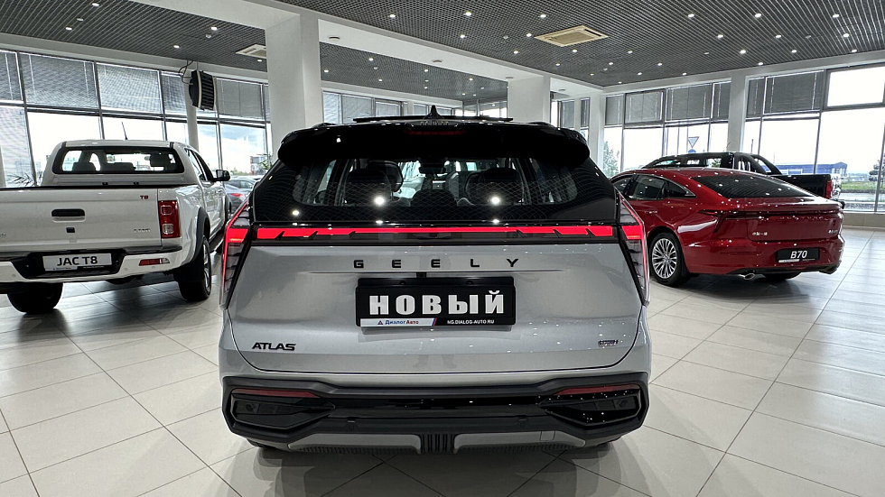 Geely Atlas Flagship Sport, серебряный