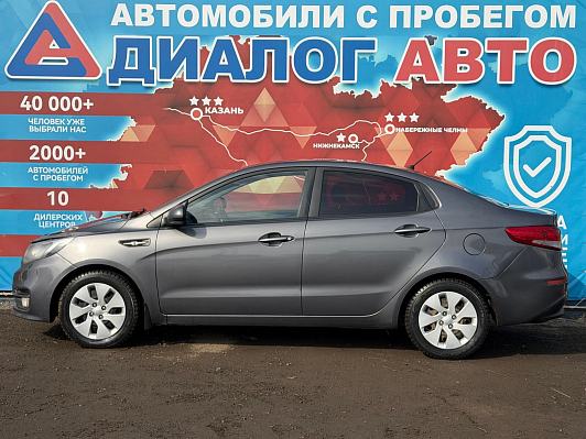 Kia Rio Luxe, 2015 года, пробег 169753 км