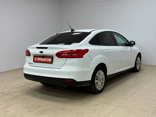 Ford Focus White and Black, 2017 года, пробег 93185 км