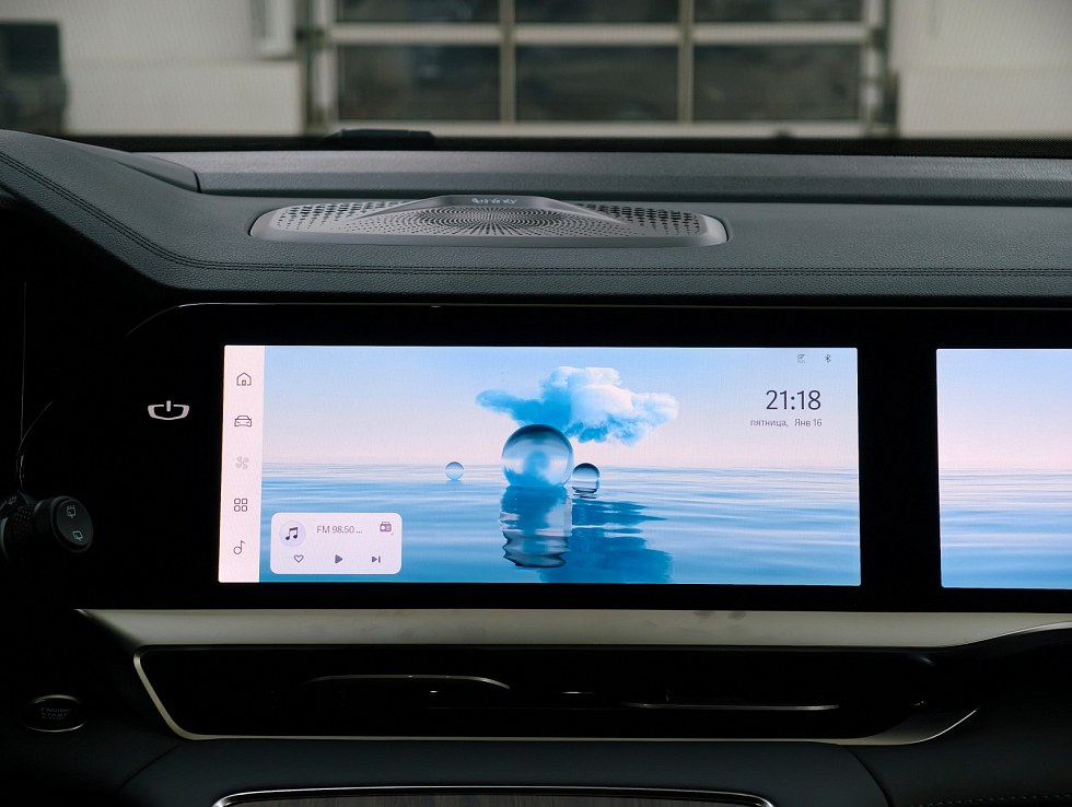 Geely Monjaro Flagship SE, зеленый