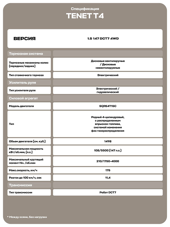 TENET T4 Прайм, черный