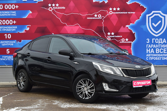 Kia Rio Luxe, 2012 года, пробег 162500 км