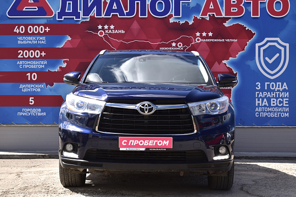 Toyota Highlander Люкс, 2014 года, пробег 166000 км