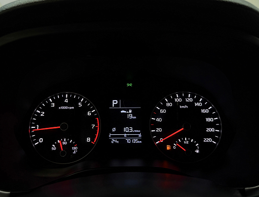 Kia Rio Classic Audio, 2021 года, пробег 69731 км