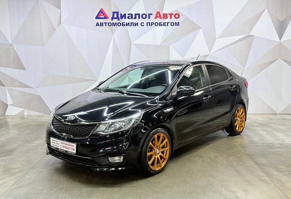 Kia Rio, 2017 года, пробег 88900 км