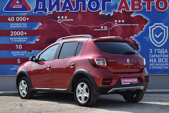 Renault Sandero Privilege, 2017 года, пробег 47350 км