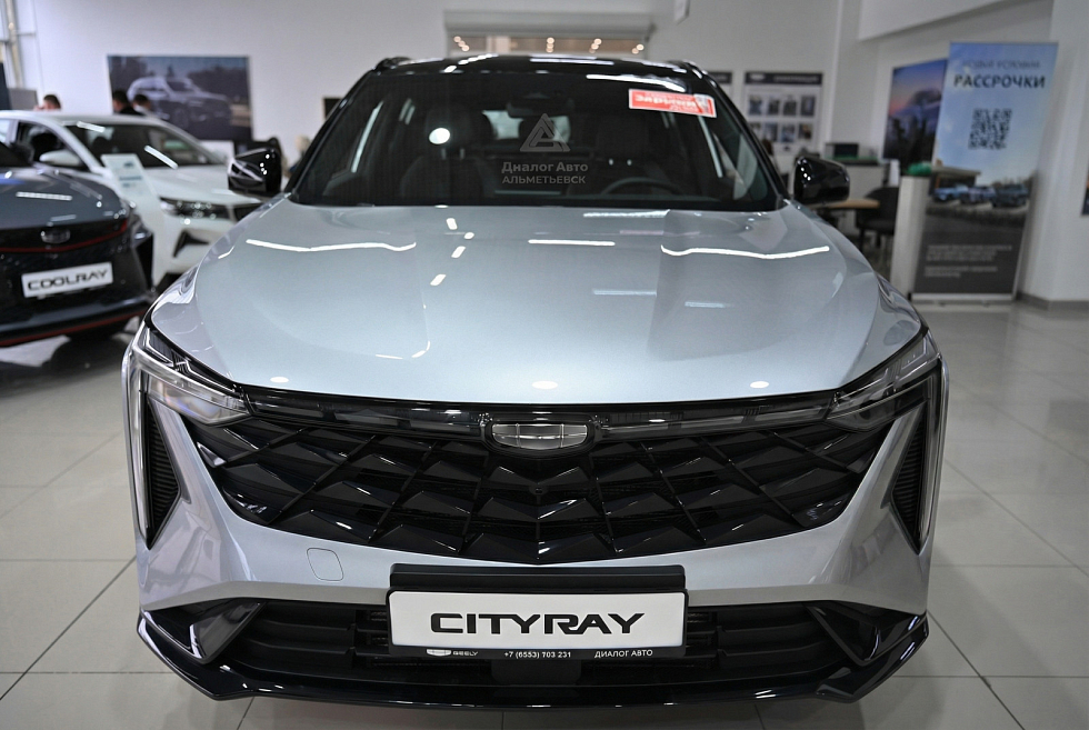 Geely Cityray Спорт, серебряный