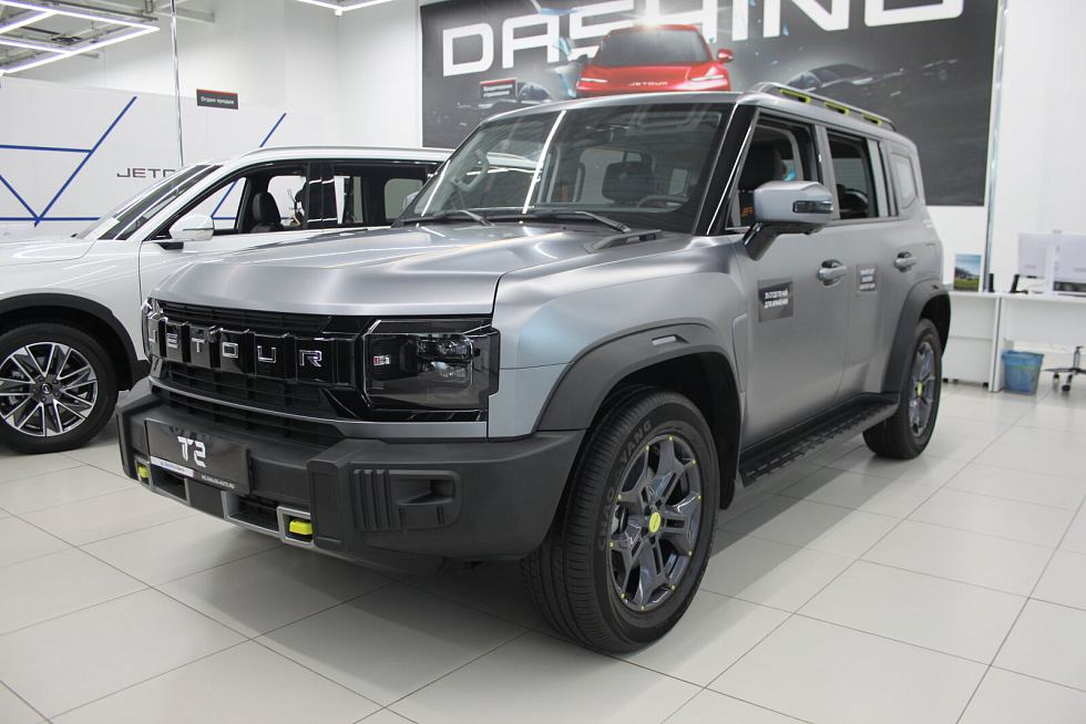 JETOUR T2 Expedition, серебряный