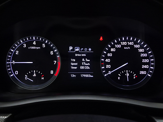 Hyundai Sonata, 2017 года, пробег 178993 км