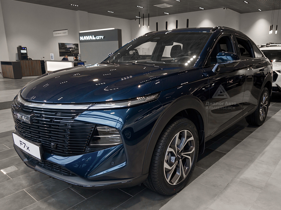 Haval F7x Tech Plus, синий