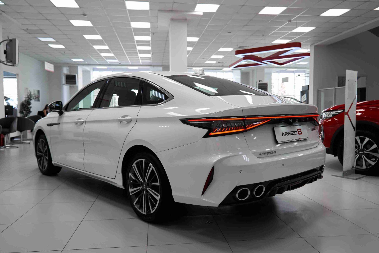 Chery Arrizo 8 Ультра Черный / Ultra Black, белый