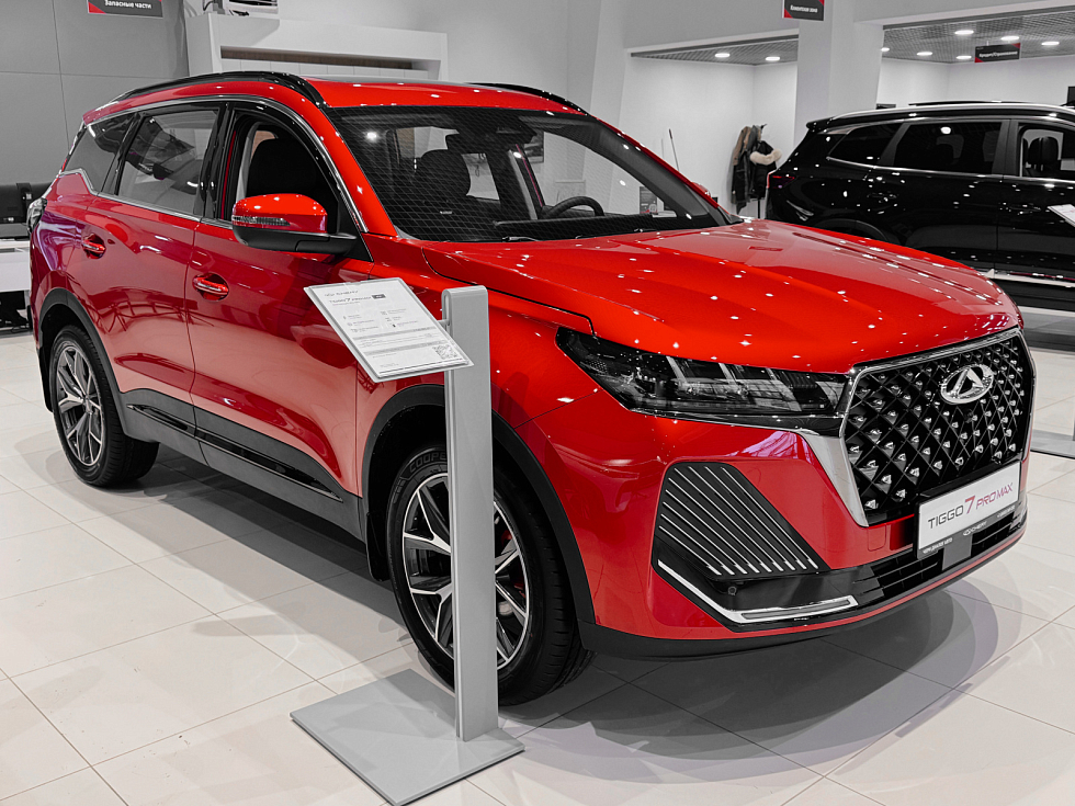Chery Tiggo 7 Pro Max Ultra AWD, красный