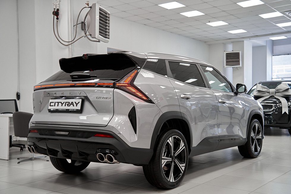 Geely Cityray Комфорт, серебряный