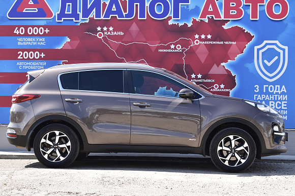 Kia Sportage Luxe, 2018 года, пробег 98000 км