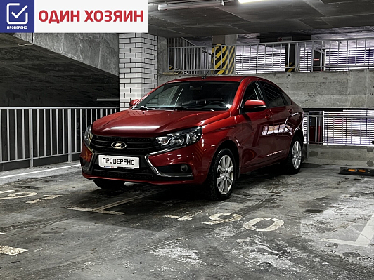 Lada (ВАЗ) Vesta Luxe Multimedia (2017-2019), 2021 года, пробег 112000 км