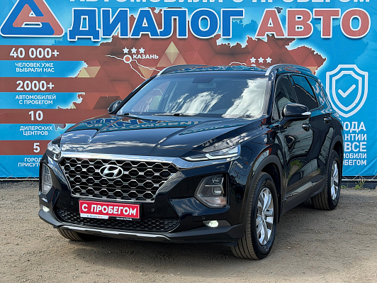 Hyundai Santa Fe Premier, 2019 года, пробег 109600 км