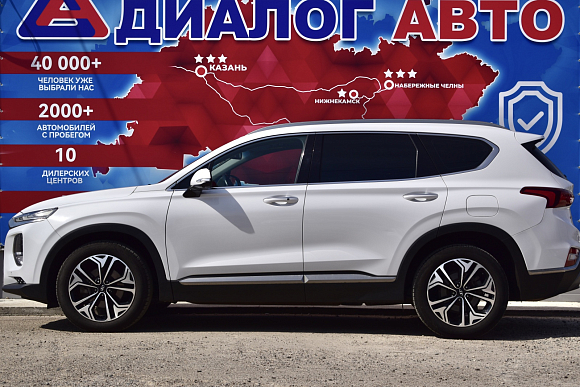 Hyundai Santa Fe, 2018 года, пробег 180000 км