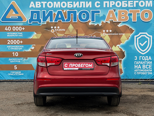 Kia Rio Luxe, 2016 года, пробег 114788 км