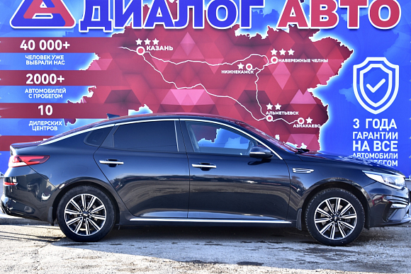 Kia Optima Prestige, 2019 года, пробег 114000 км
