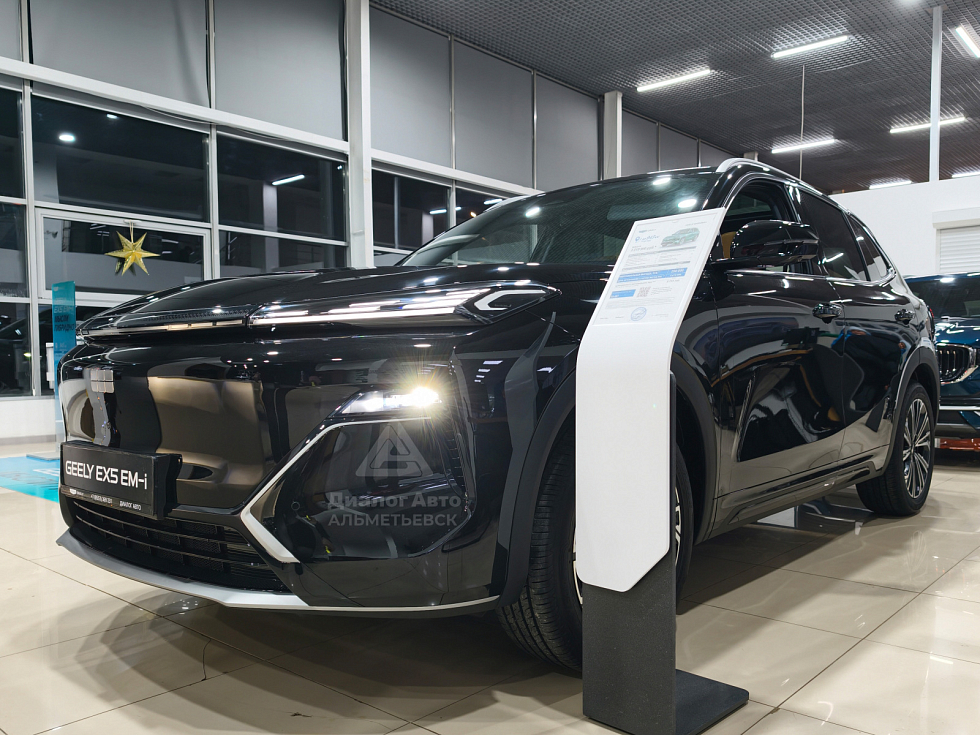 Geely EX5 EM-i Макс, черный