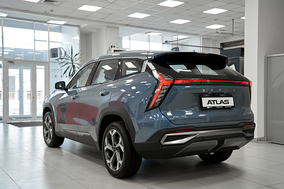 Geely Atlas Flagship, голубой