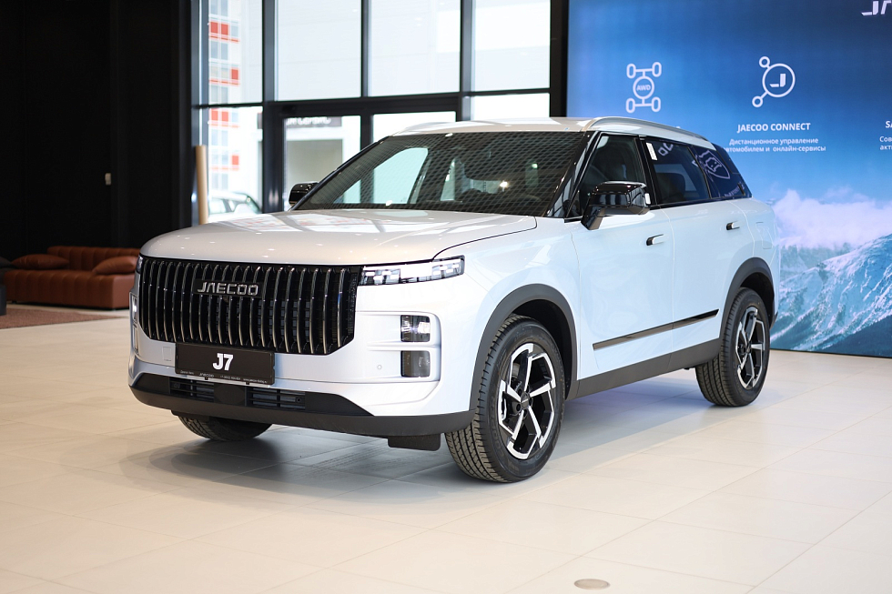 Jaecoo J7 Supreme, серебряный