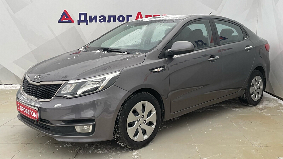 Kia Rio Luxe, 2015 года, пробег 85073 км