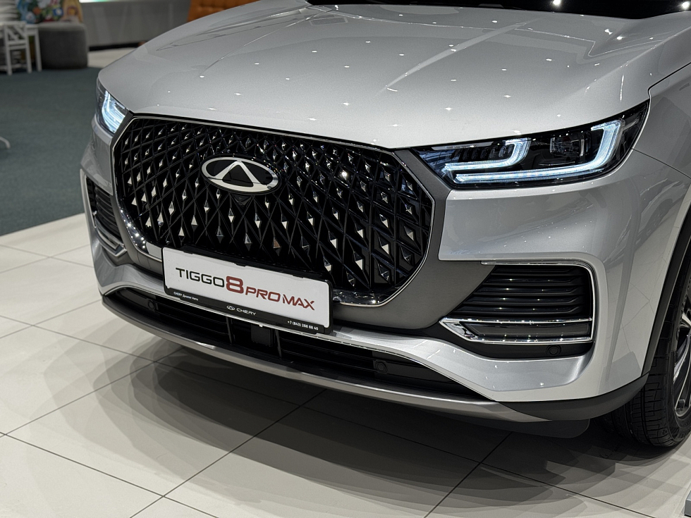 Chery Tiggo 8 Pro Max Ультима/Ultimate 4WD, серебряный