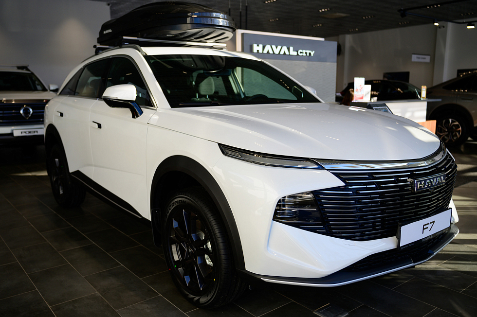 Haval F7 Elite, белый